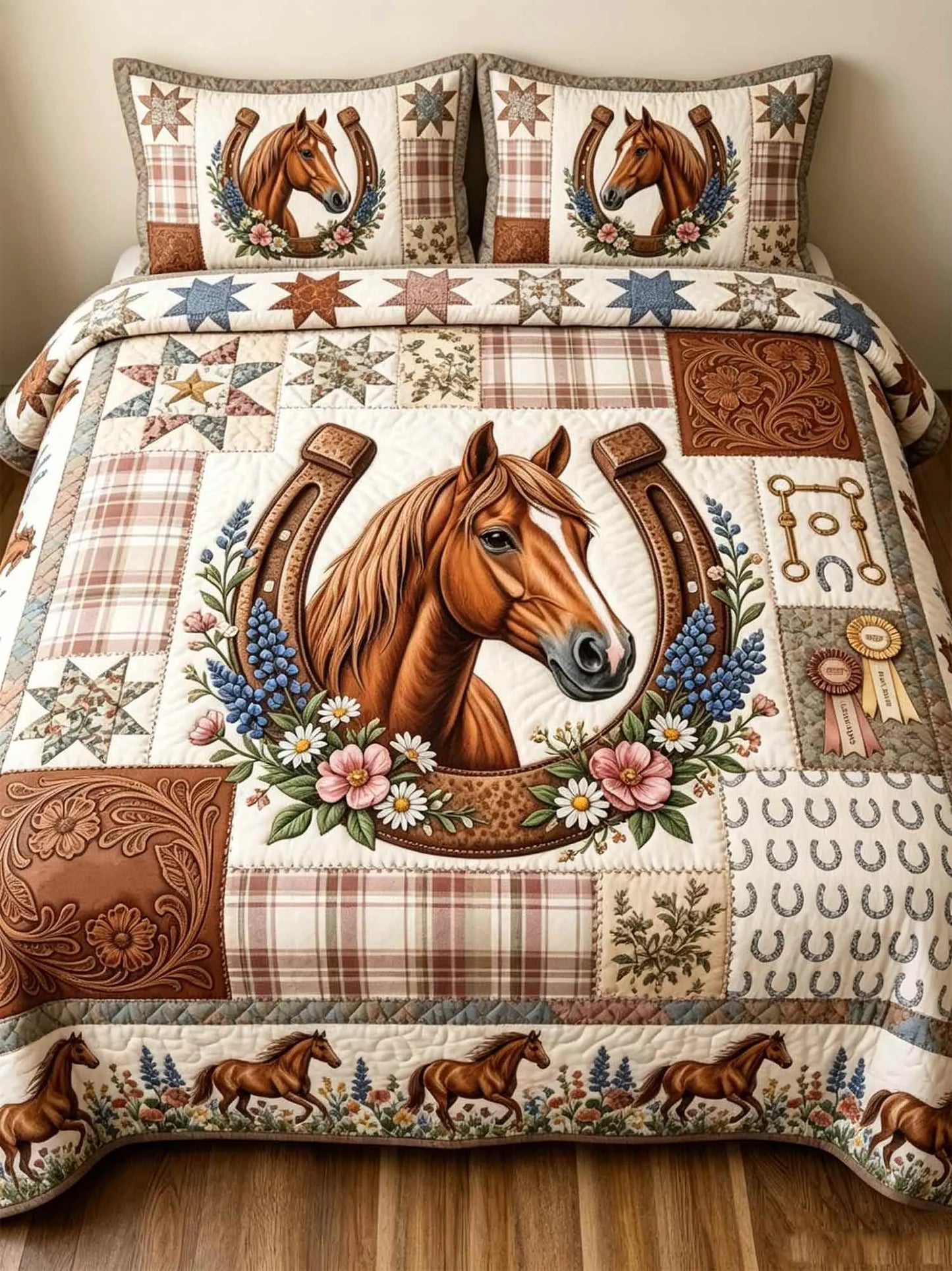 Western Soul 3-Piece Quilted Bedding Set