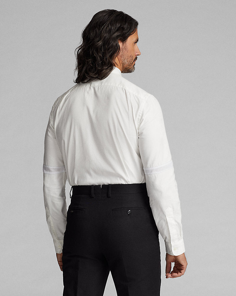 Slim Fit Pinpoint Oxford Shirt White