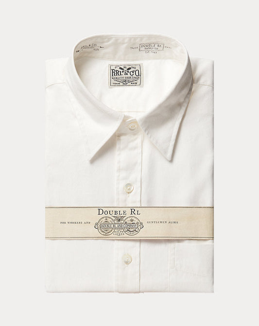 Slim Fit Pinpoint Oxford Shirt White