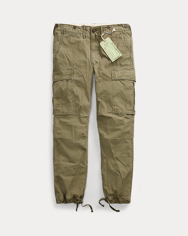 Surplus Poplin Cargo Trouser Dark Olive