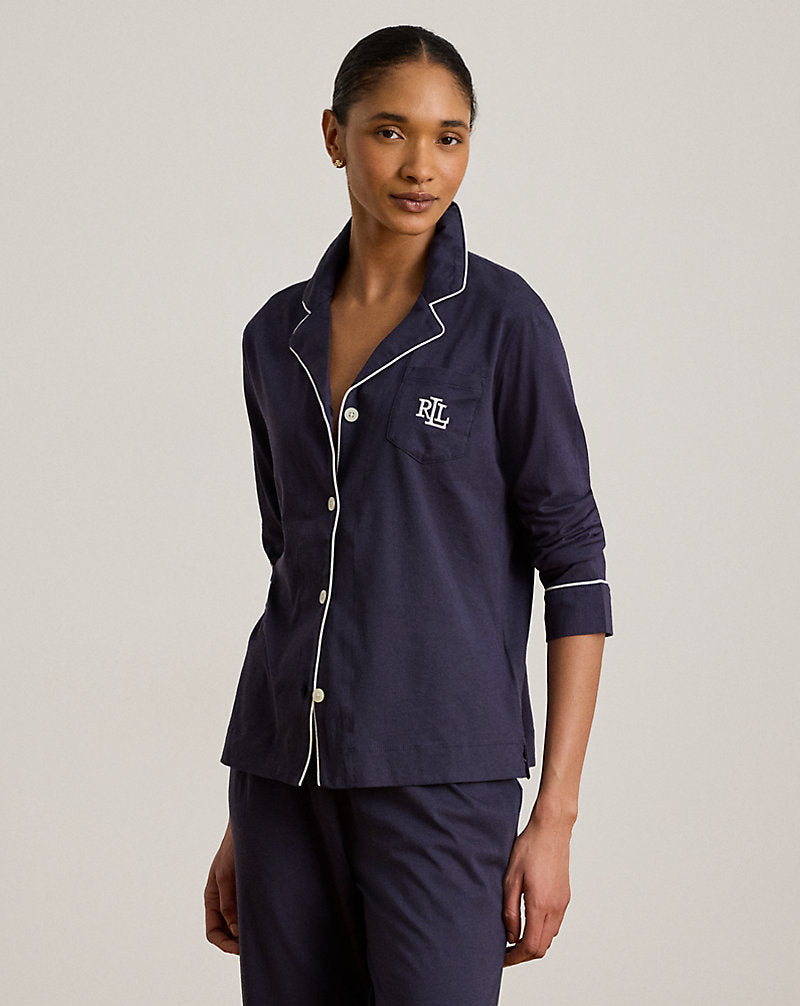 Cotton Modal Sleep Set Windsory Navy