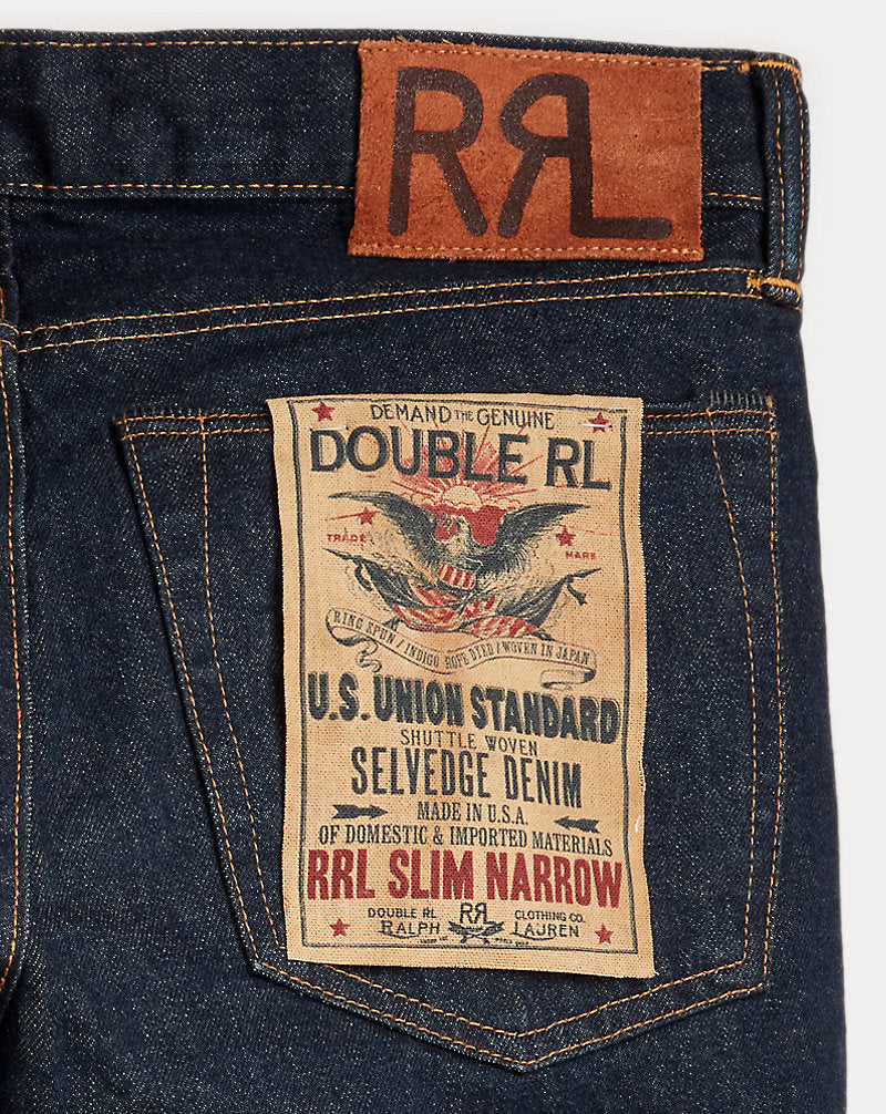 Slim Narrow Once-Washed Selvedge Jean Once Washed
