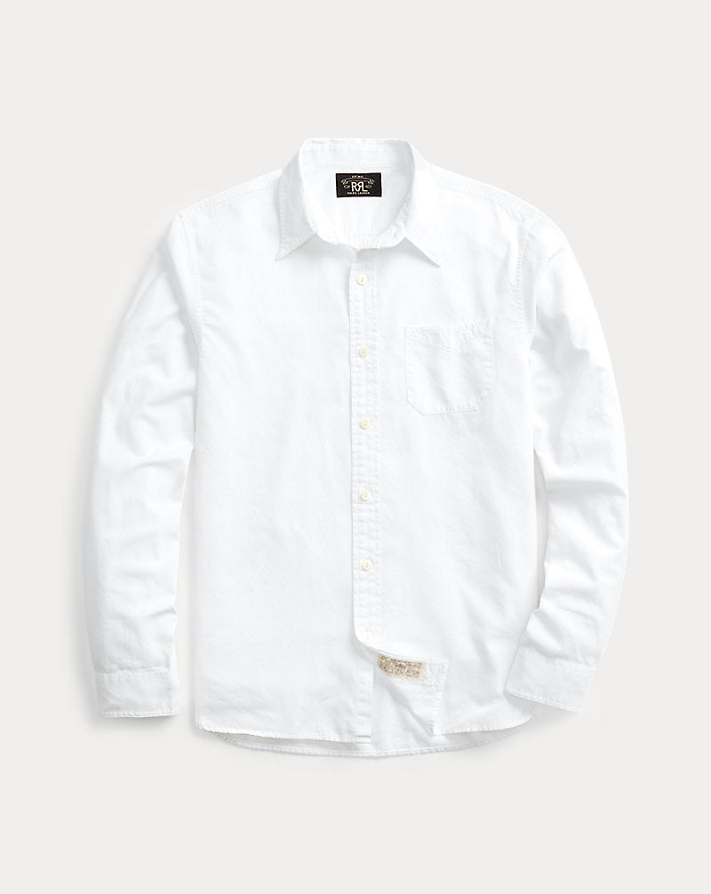 Twill Workshirt White