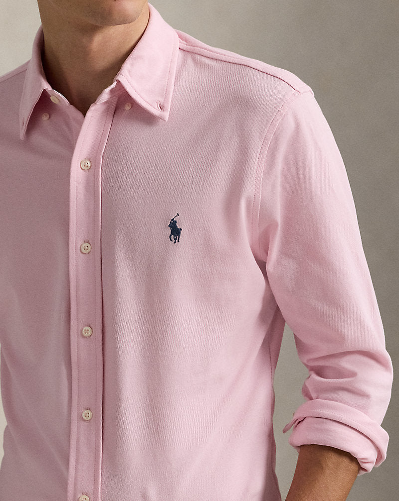 Featherweight Mesh Shirt Garden Pink