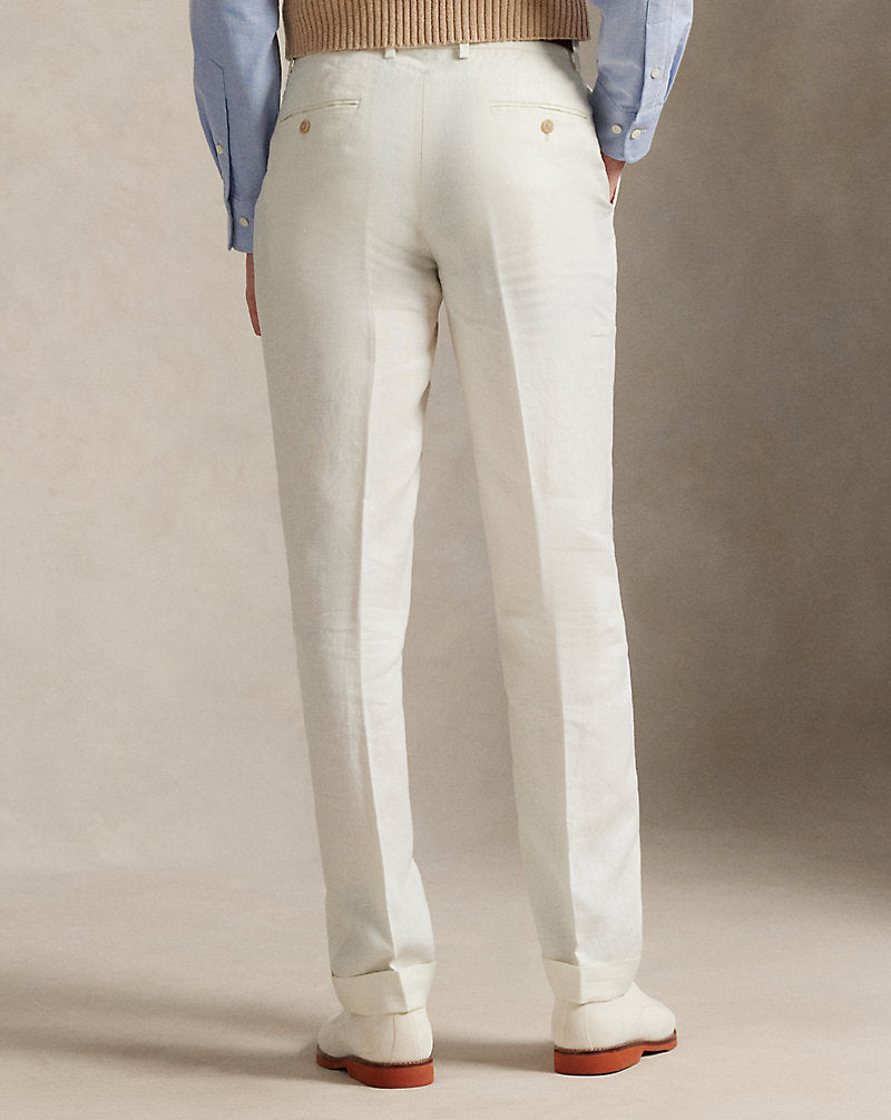 Linen Suit Trouser Cream