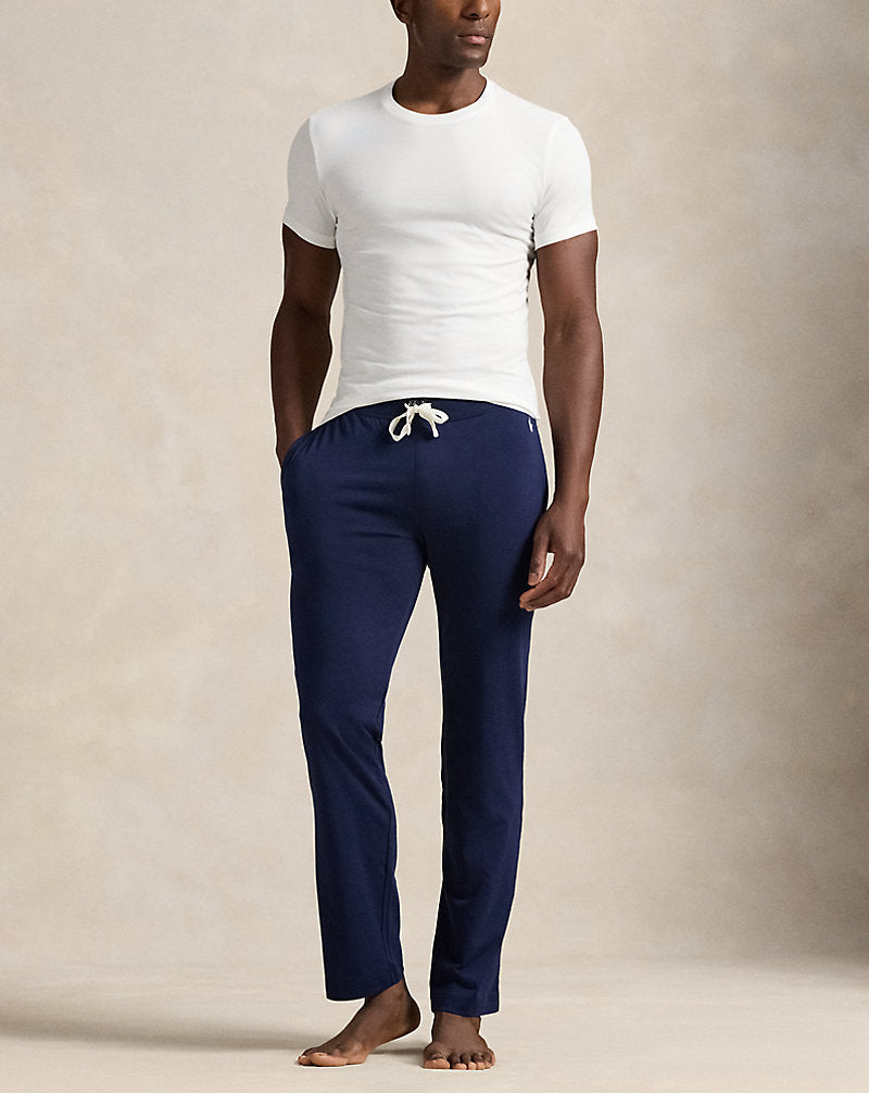 Cotton Jersey Pyjama Trouser Cruise Navy