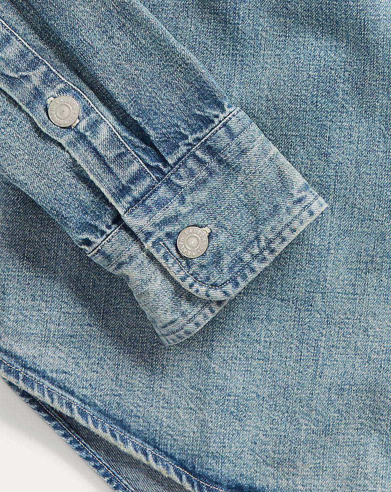 Indigo Denim Workshirt Clearfield Wash