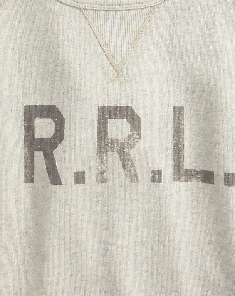 Logo Fleece Pullover Oatmeal Heather