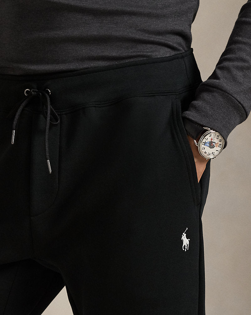 Double-Knit Jogging Bottom Black