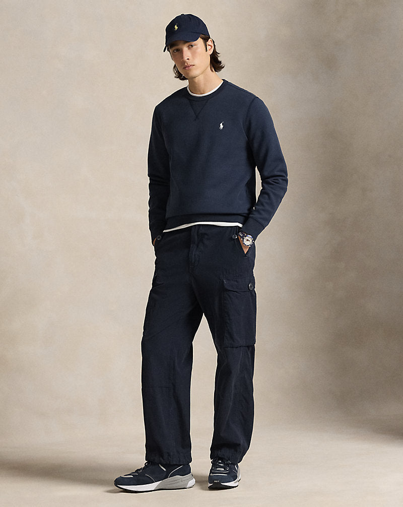 Double-Knit Pullover Aviator Navy