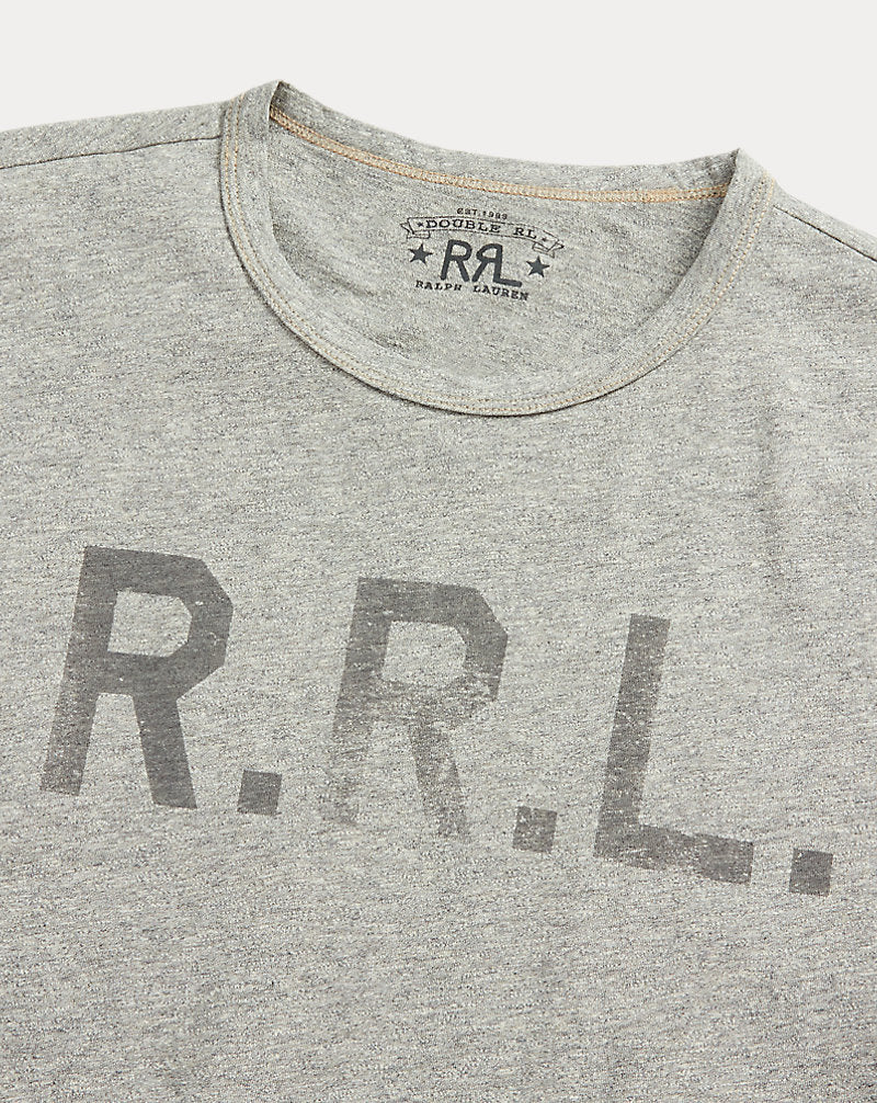 Logo Jersey Crewneck T-Shirt Krrl053 - Heather Grey