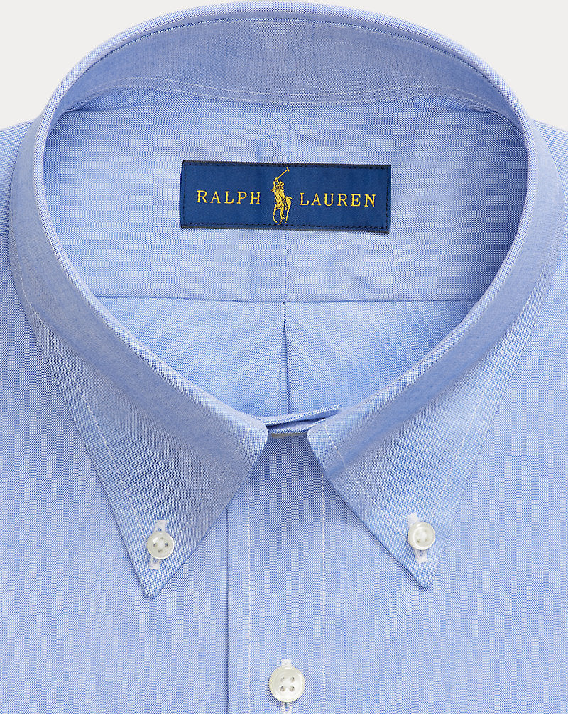 Custom Fit Oxford Shirt True Blue/White