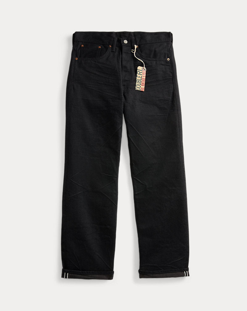 Vintage 5-Pocket Black Selvedge Jean New Black On Black