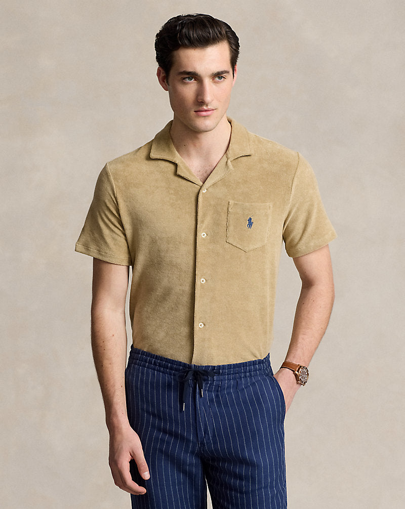 Terry Camp Shirt Coastal Beige