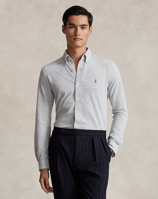 Knit Oxford Shirt Andover Hthr/ Multi Pp