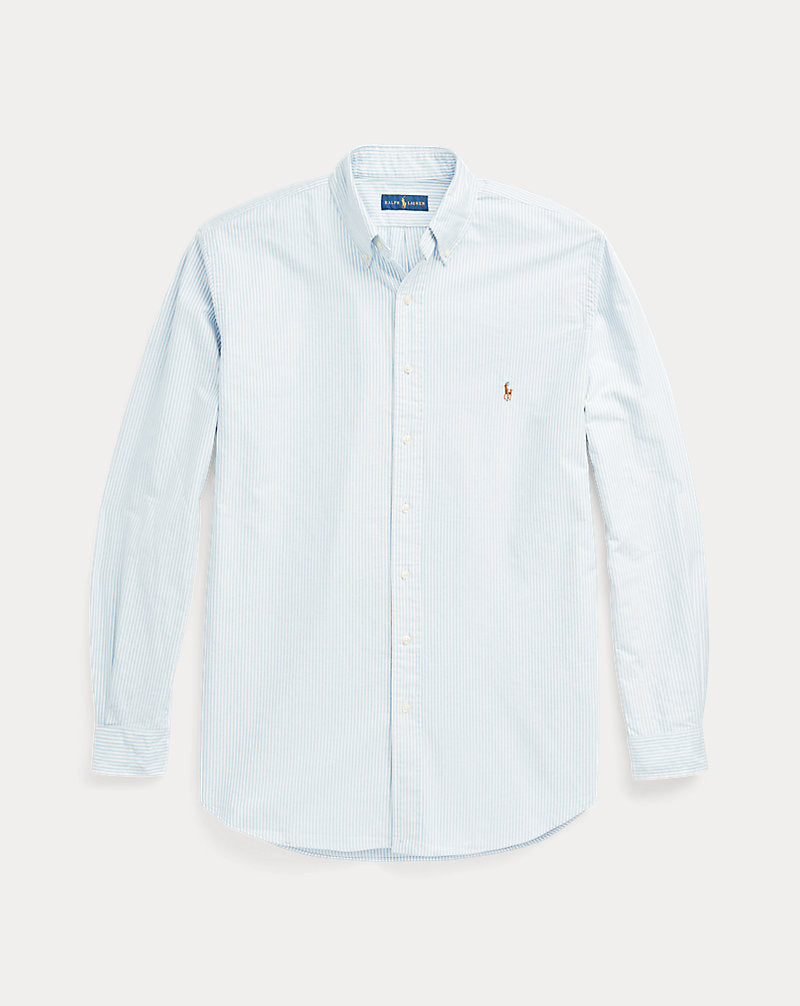 Striped Oxford Shirt Blue