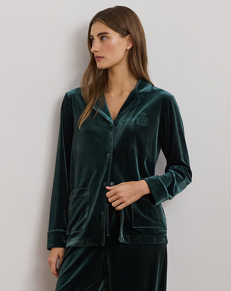 Velvet Sleep Set Emerald