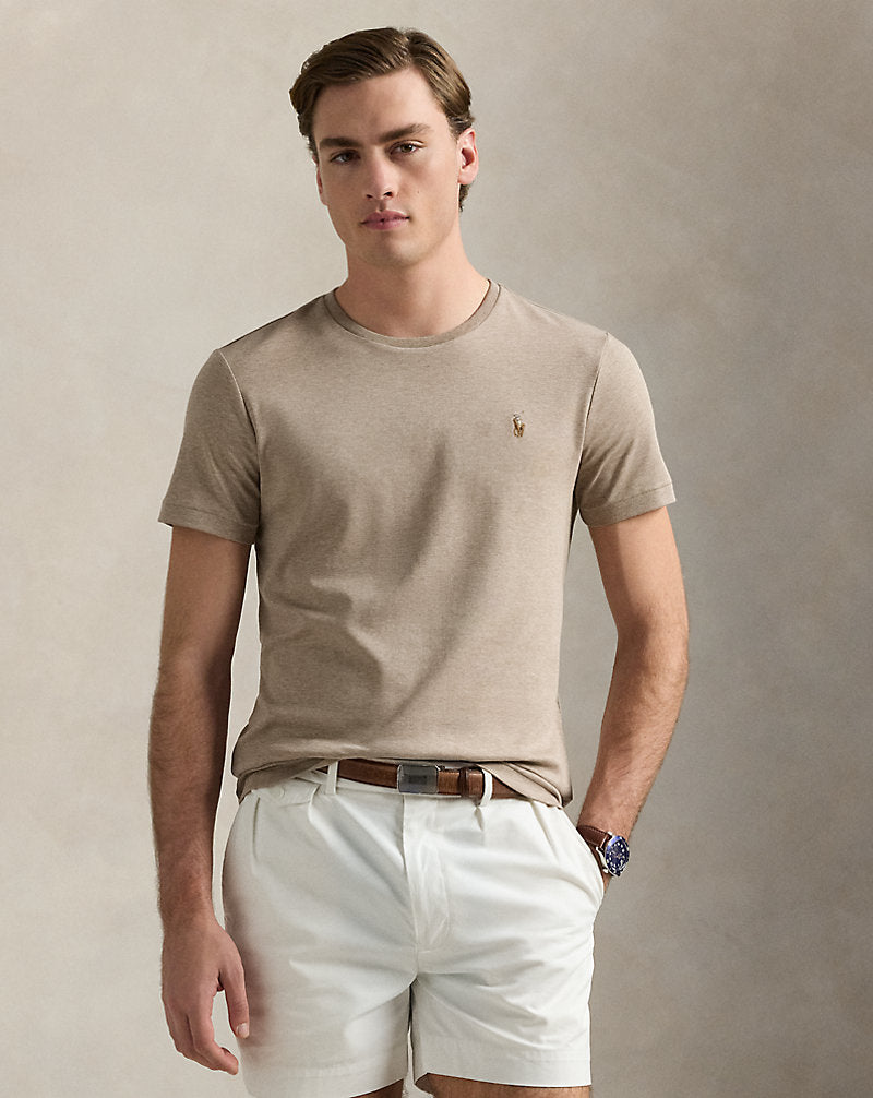 Custom Slim Fit Soft Cotton T-Shirt Adirondack Heather