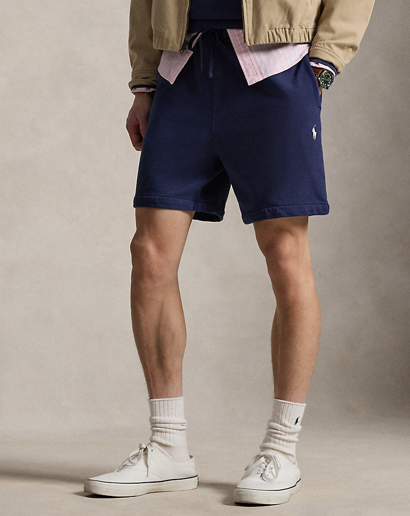16.5 cm Loopback Fleece Short Cruise Navy