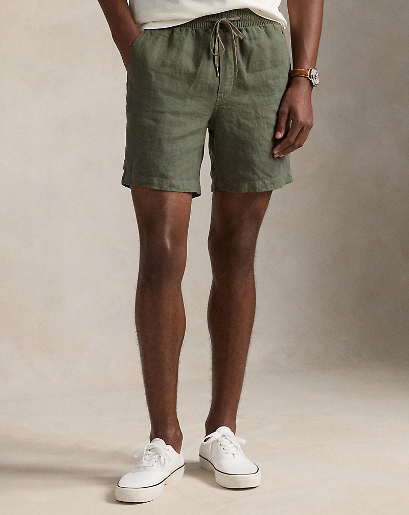 15.2-cm Polo Prepster Linen Short New Olive