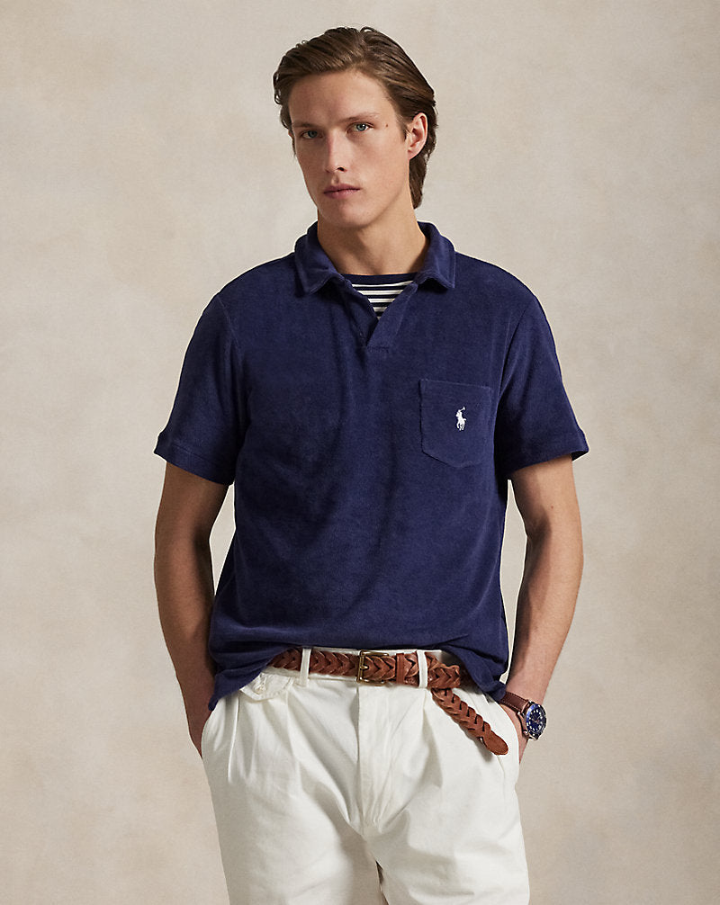 Terry Polo Shirt Newport Navy