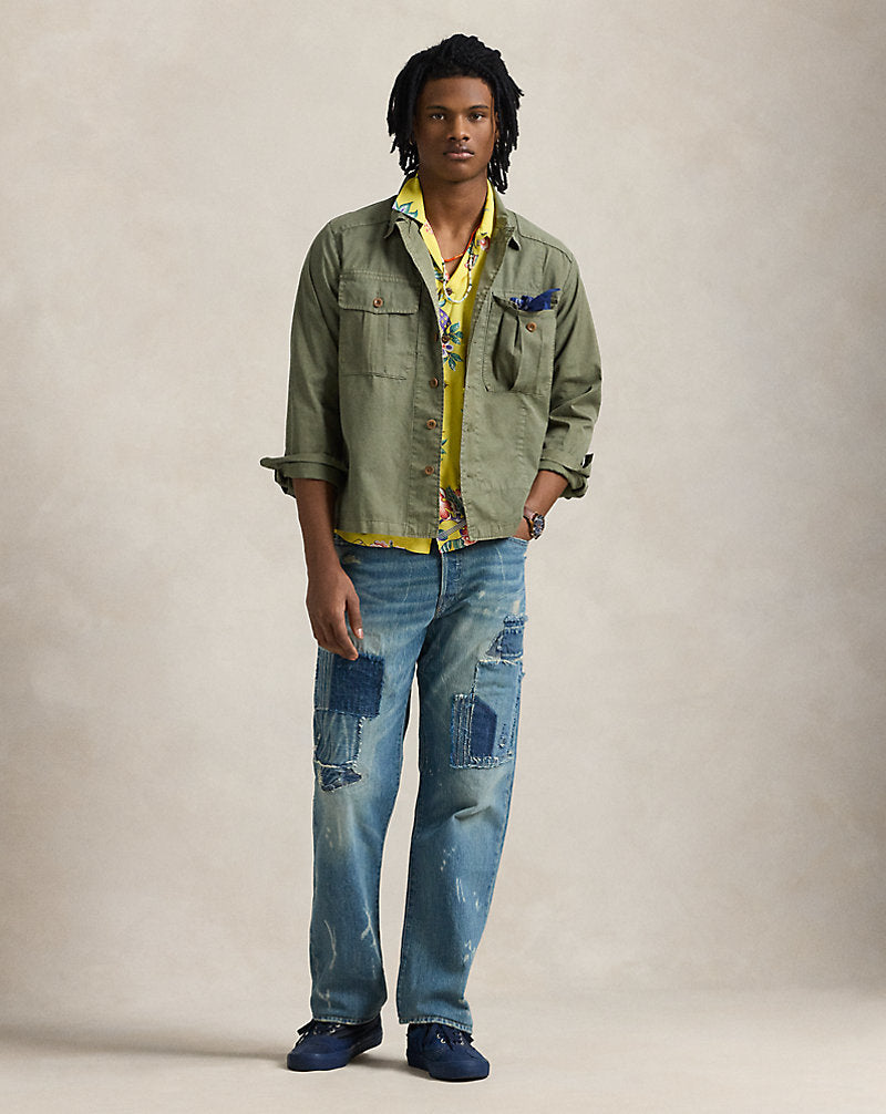 Vintage Classic Distressed Jean Ha'Ena