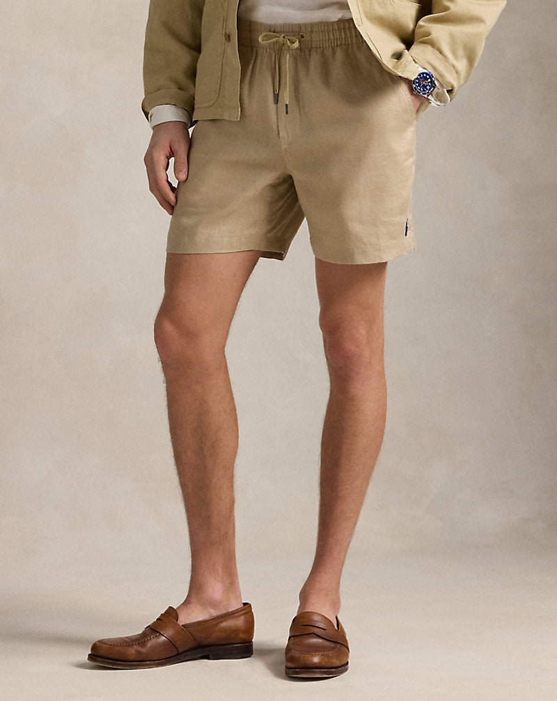 15 cm Polo Prepster Linen Short Coastal Beige