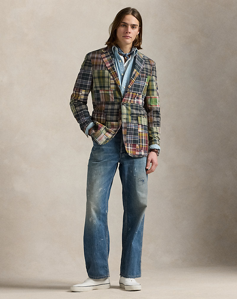Relaxed Fit Distressed Carpenter Jean Knighton