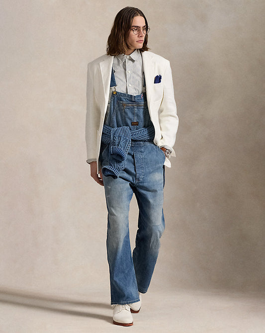 Distressed Denim Overall Eastville