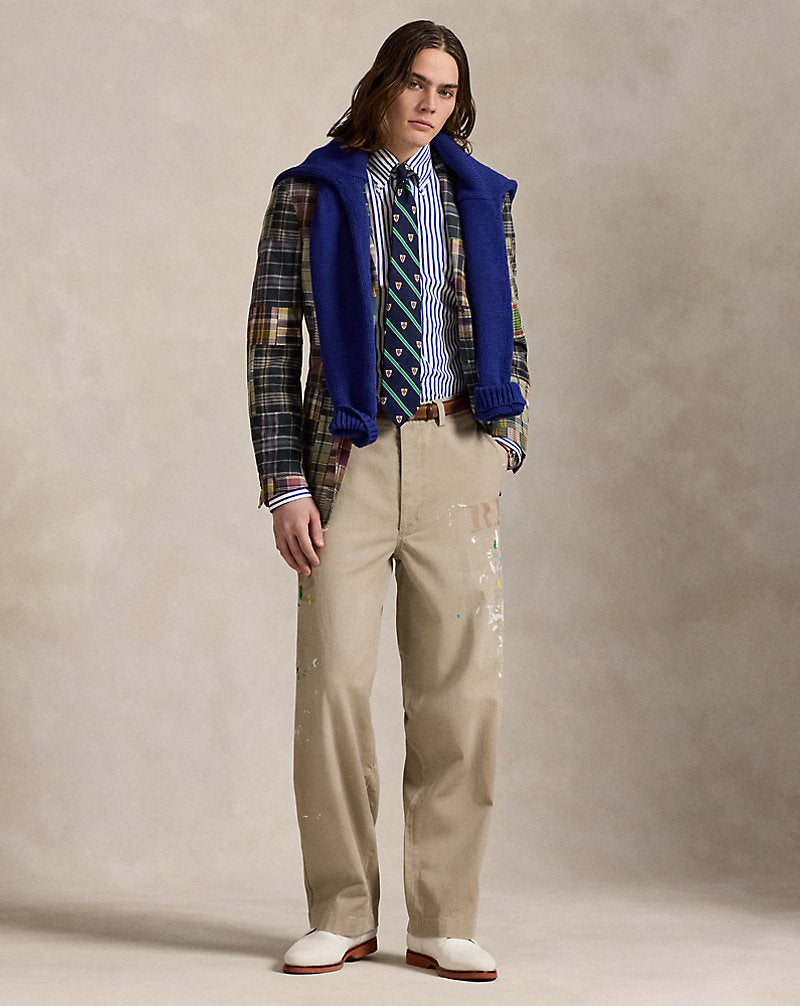 The Big Chino Straw Khaki/Stencil