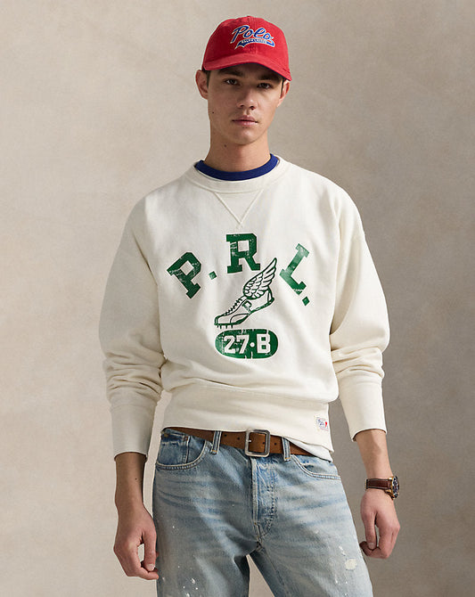 Vintage Fit Logo Fleece Sweatshirt Nevis