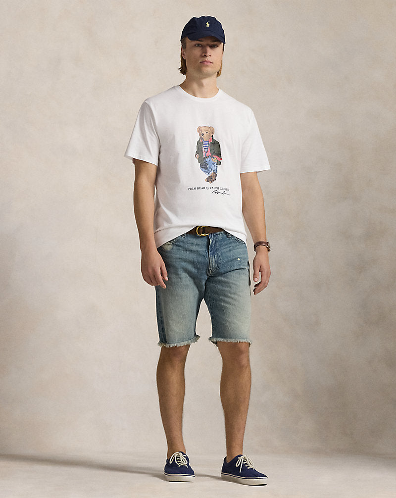 Polo Bear Jersey T-Shirt White Explorer Bear
