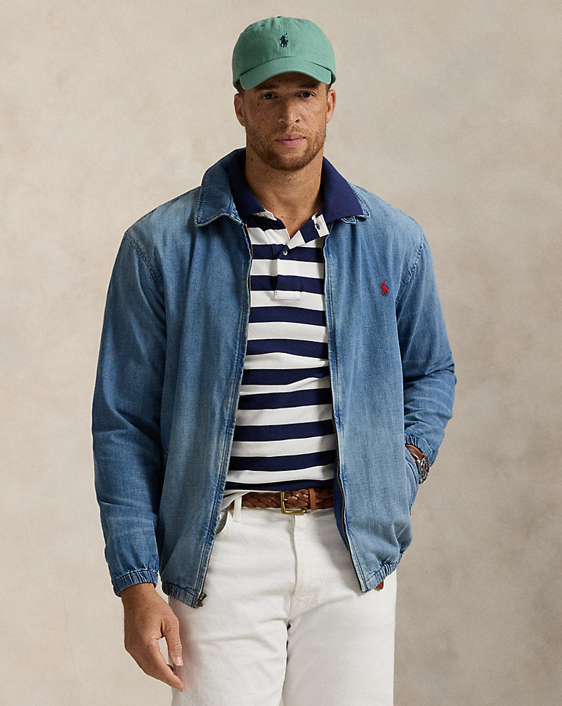 The Bayport Indigo-Dyed Denim Jacket Wallsend