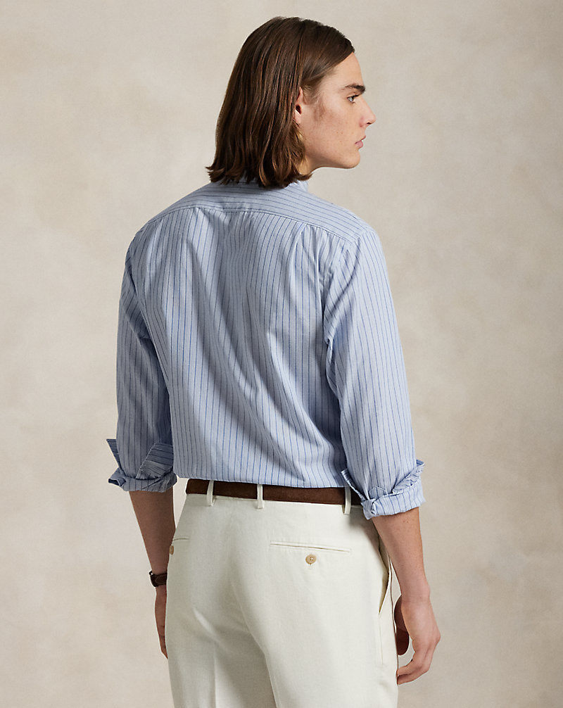 Classic Fit Striped Shirt Blue White Multi