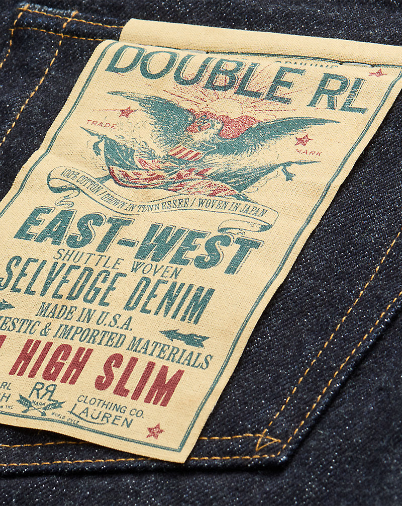 High Slim East-West Selvedge Jean East/West Rinse