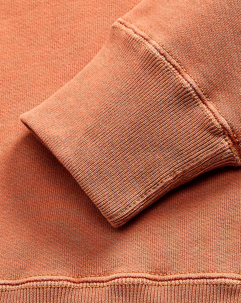 Ranch Logo Sweatshirt Vintage Orange