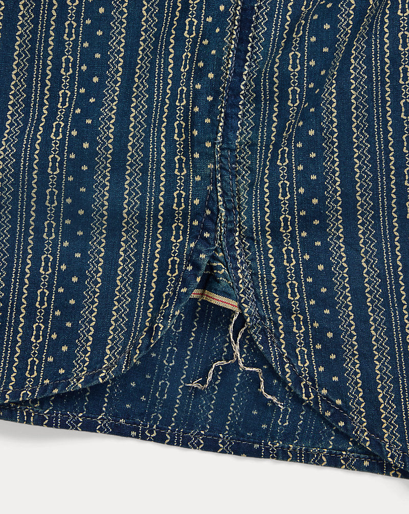 Indigo Print Workshirt Indigo