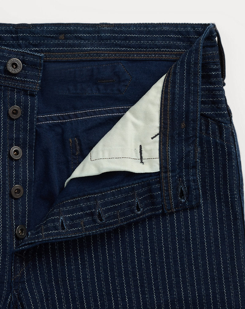 Vintage 5-Pocket Indigo Twill Trouser