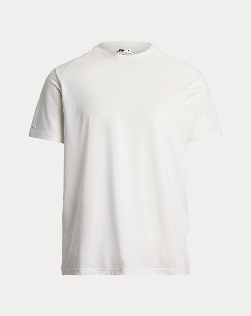 Performance Cotton-Blend Jersey T-Shirt Ceramic White