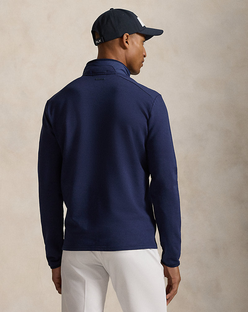 Hybrid Mockneck Jacket Refined Navy